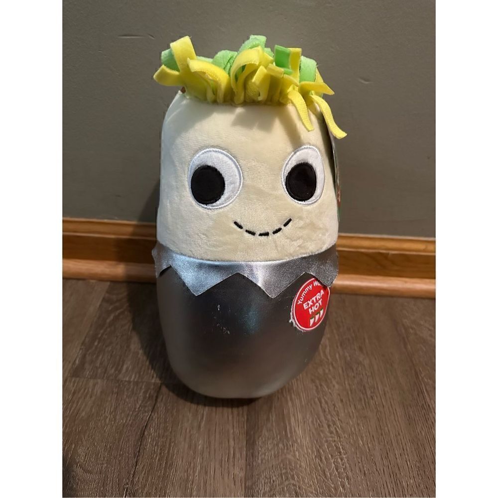 Kidrobot Yummy World Burt Burrito Medium 10" Plush Extra Hot Patch on Chest New